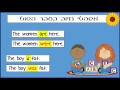 past simple verb be עבר פשוט