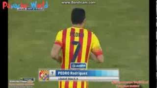 Getafe - Barcelona  PEDRO GOAL 22/12/13 HD Хетафе-Барселона Педро