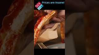 The Prices at Domino's Pizza are insane #fastfood #dominos #pizza