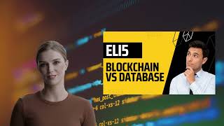 What are the differences between a blockchain and a database?