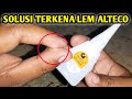 CARA MELEPASKAN JARI TANGAN YANG TERKENA LEM ALTECO LEM G | Super Glue