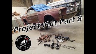 Part 8 1967 Mustang Project Mut Vintage Mustang Suspension Open Tracker Racing