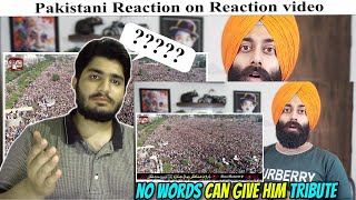 Namaz E Janaza Drone View Of Allama Khadim Hussain Rizvi | Khadim Hussain Janaza |Pakistani Reaction