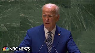Biden pledges to 'strongly support' Ukraine at U.N. General Assembly
