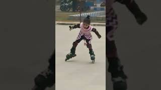 Skater Saumya 🛼🏆🇮🇳 #viral #skating #practice #shorts #video #skatevlog #India