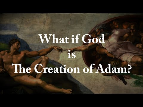 Is the creation of Adam an oil painting?