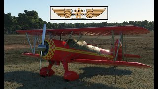 GAS Super Stearman Preflight, Configuration and Start Sequence