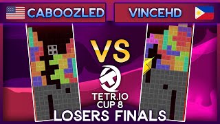 TETR.IO Cup 8 - VinceHD Vs. Caboozled Pie- Losers Finals