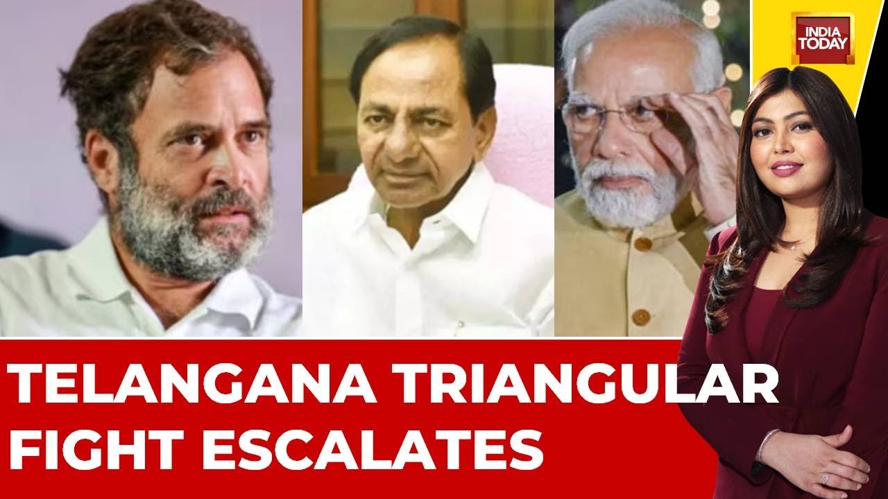 Telangana Election 2023: Mega Battle Between BRS, Congress & BJP; Who ...