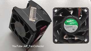 Nidec Beta V Fan TA225DC V35140-57 12V 1.1A 8800rpm 6038 3wire ball bearing HP Proliant Server Fan