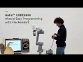 How to program collaborative robot GoFa with Wizard Easy Programming - Tutorial for beginners