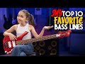 My TOP 10 Favorite BASS LINES - Part 3