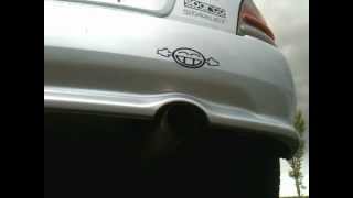 toyota glanza starlet ep91 buddy club spec ii exhaust