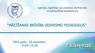 LIZDA - Konference “Mācīšanas brīvība iedvesmo pedagogus”