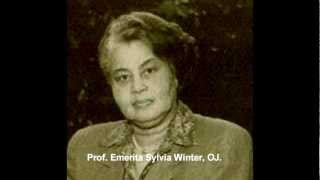 Prof. Emerita Sylvia Wynter - IOJ Induction of Fellows Audio Response