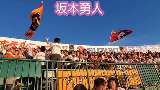 20240923　勝利試合後にやりました！【#坂本勇人 (専用ｺｰﾙ→応援歌)】読売ｼﾞｬｲｱﾝﾂ(巨人)　#shorts@京ｾﾗﾄﾞｰﾑ大阪･ﾚﾌﾄ外野下段