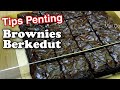 Resepi Brownies Kedut confirm jadi 👍 How to make Shiny Crust Brownies