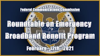 Roundtable on Emergency Broadband Benefit Program