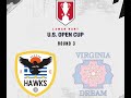 *LIVE* US OPEN CUP QUALIFIER- Virginia Dream vs Aegean Hawks (APL)