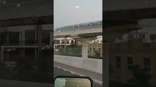 #dubai #shorts #ytshorts #emirates #road #2022 #vehicle #metro #train #flyover #travel #vlog #speed