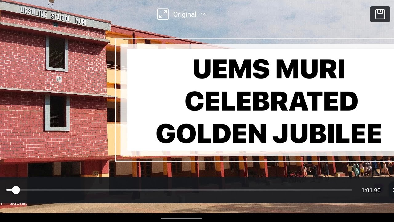 Ursuline English Medium School Muri Celebrated Golden Jubilee Year ...