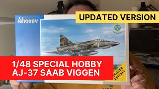 Special Hobby 1/48 AJ-37 Viggen: A look inside the box