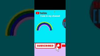 DRAW RAINBOW 🌈 IN PYTHON