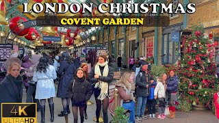 London’s Covent Garden Christmas 2024: Lights, Shops \u0026 Festive Cheer!