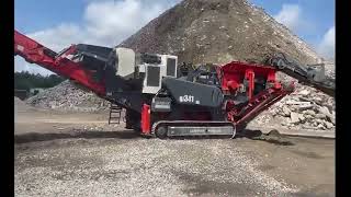 Sandvik Scalper QE342 and QI341 Impactor on a job site recently.