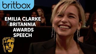 The Game of Thrones Creators Share Emilia Clarke's Audition Story | Britannia Awards