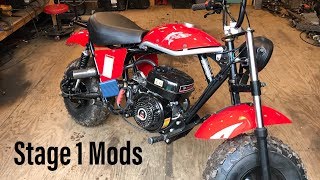 Trailmaster MB200 Mini Bike Stage 1 Mods