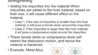 Strengthening Mechanism - HKUST MECH 2410 Tutorial 5 Part 3
