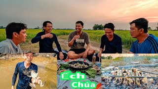 Trải nghiệm bắt Ếch trên cánh đồng giáp biên giới Campuchia - Tập 1 | Gấc Quê #101