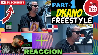 |PANAMEÑO REACCIONA| Dkano X DJ Scuff - Freestyle Part 1