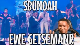 SBUNOAH - EWE GETSEMANR (LIVE)(OFFICIAL MUSIC VIDEO) | REACTION