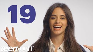 Camila Cabello Reveals 19 Facts About Herself in 60 Seconds | Teen Vogue