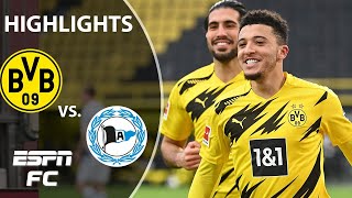 Jadon Sancho makes history in Borussia Dortmund's win vs. Arminia | ESPN FC Bundesliga Highlights