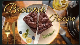 ENG) Best brownie recipe / 중독성 있는 브라우니 만드는법