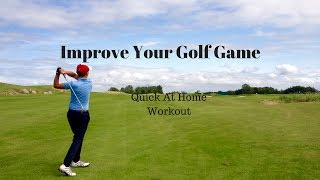 Golf Workout To Prevent Injury And Improve Your Game!
