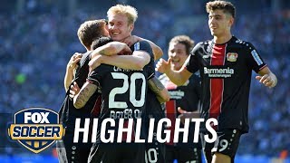Hertha BSC Berlin vs. Bayer Leverkusen | 2019 Bundesliga Highlights