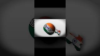 India VS Pakistan | Rei do brasil - Countryballs Animation #countryballs #edit #shorts