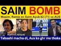 Wasim Akram latest on PAK win 2nd ODI vs AUS | Pakistani Reaction, Ramiz Speaks, Shoaib Akhtar