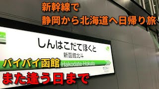 【検証】新幹線で静岡から北海道へ日帰り旅　静岡へ帰ります