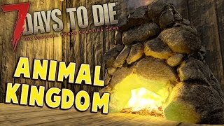 ANIMAL KINGDOM | Let's Play 7 Days to Die Part 2 (7 Days to Die Gameplay - Experimental Alpha 15)