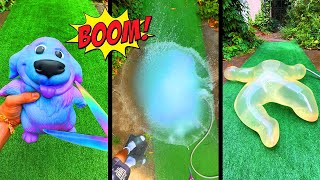 Inflating Toys until they POP!💦  (World Record🏆)