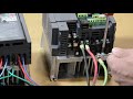 How to wire a  VFD  variable frequency drive