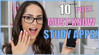 What's On My iPhone: TOP 10 APPS FOR STUDYING!