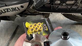 Sedikit upgrade cvt suzuki address