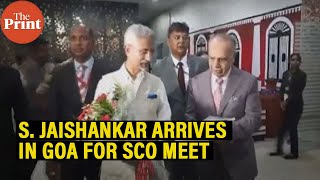 External Affairs Minister Dr. S. Jaishankar arrives in Goa for the SCO meeting