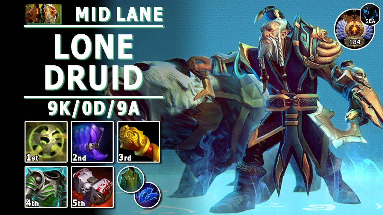 Lone Druid Mid Lane | 7.31c | Pos 2 LD Guide | Dota 2 Immortal Gameplay ...